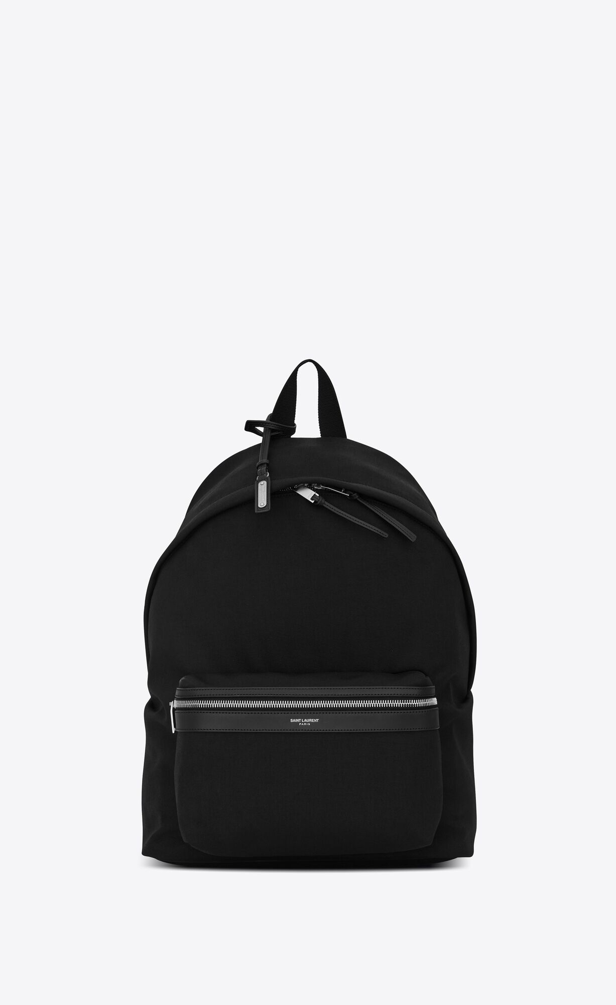 Saint Laurent Cit-e Backpack In Canvas With Jacquard™ By Google – Black – 5793639W0AF1000