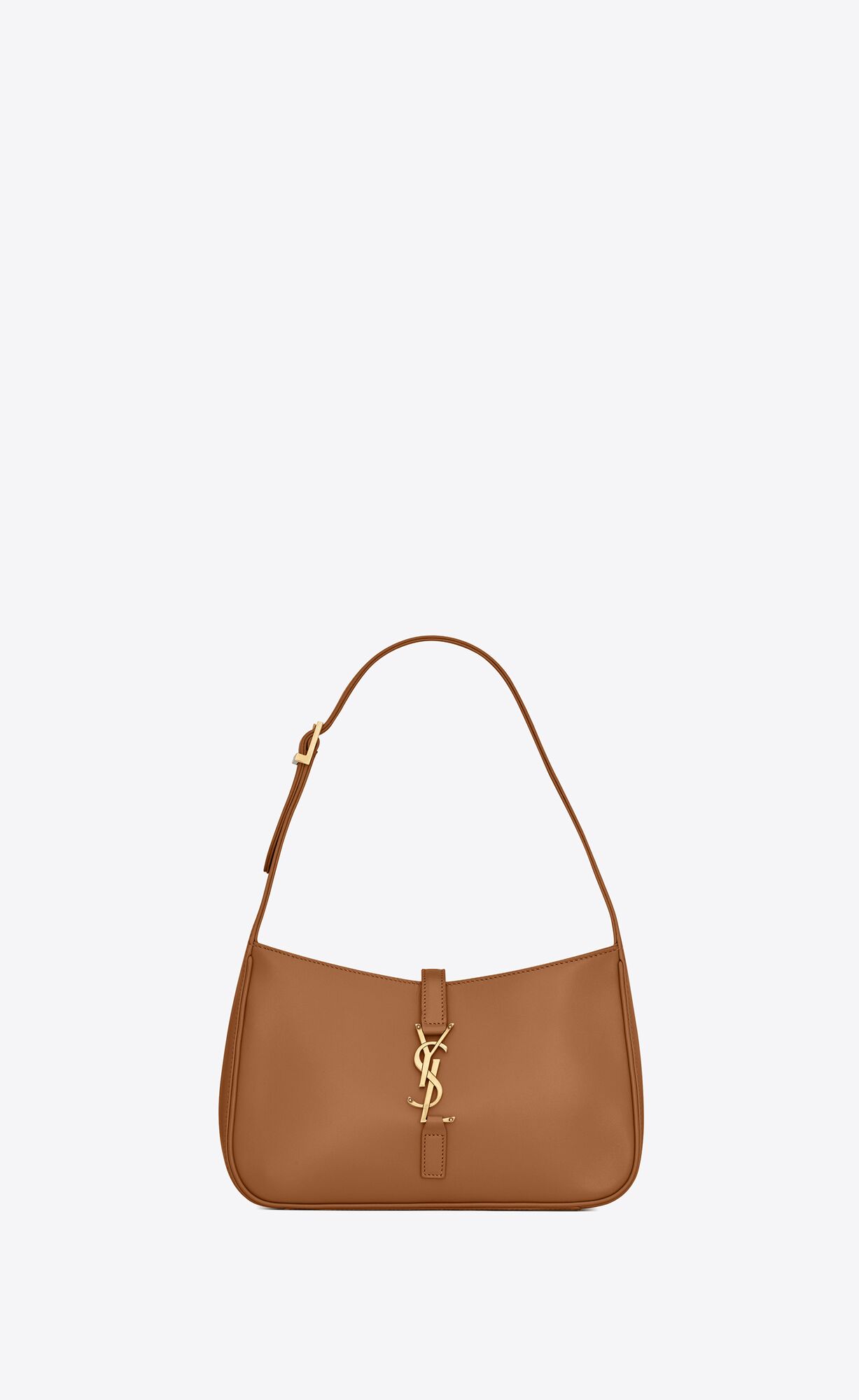 Saint Laurent Le 5 à 7 Hobo Bag In Smooth Leather – Dune – 6572282R20W9813