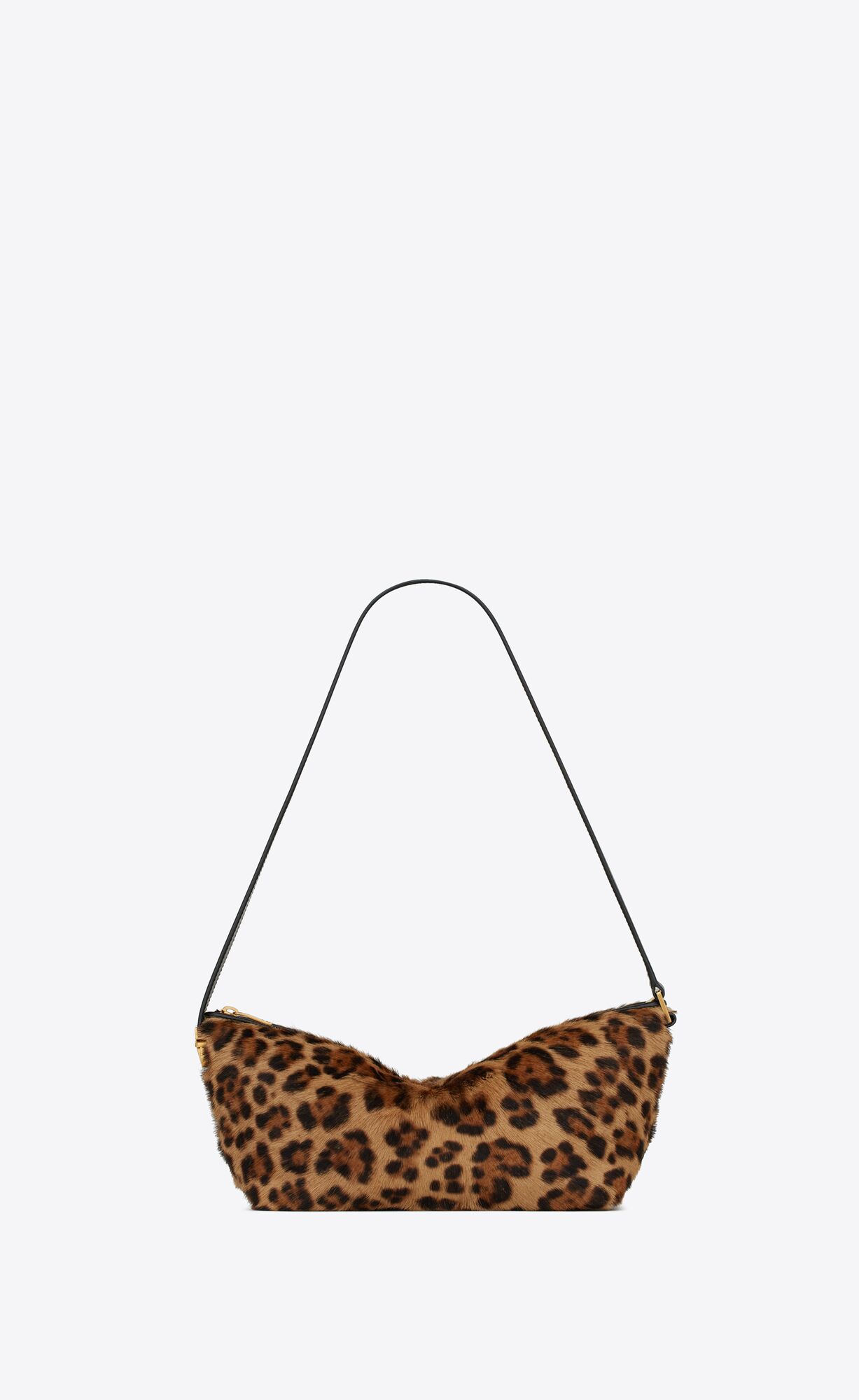 Saint Laurent Tuc Crossbody Bag In Leopard-print Pony-effect Leather – Naturel – 667490AAAF62094