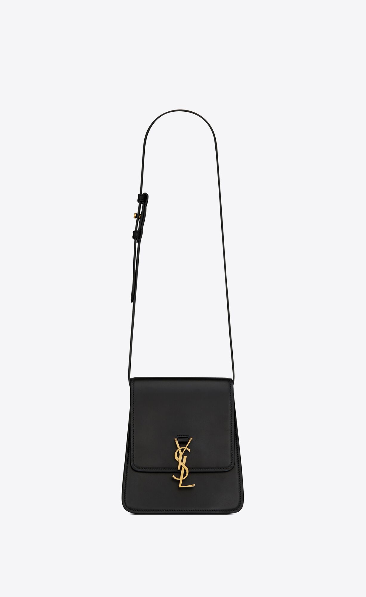 Saint Laurent Kaia North/south Satchel In Vegetable-tanned Leather – Black – 668809BWR0W1000