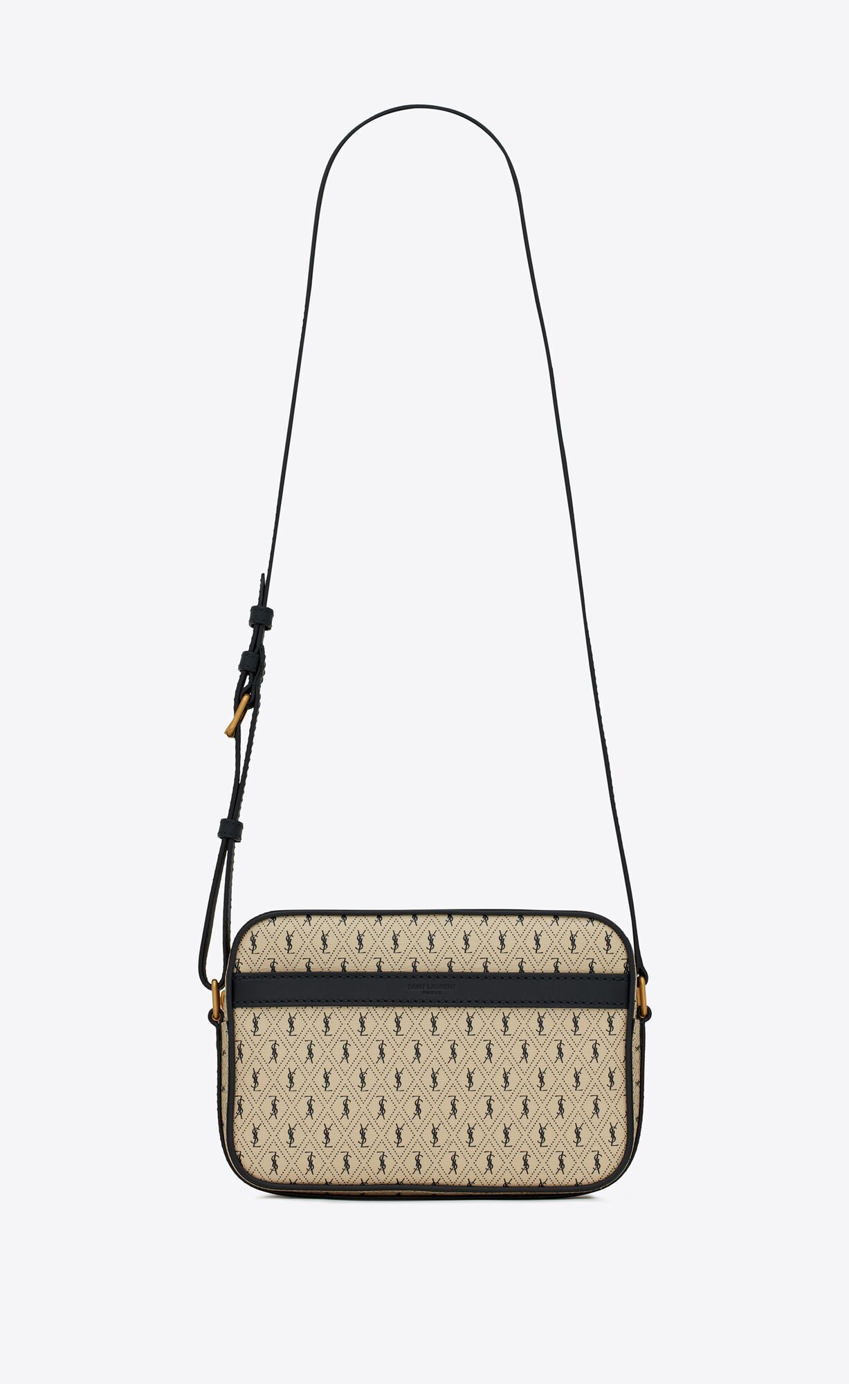 Saint Laurent Le Monogramme Camera Bag In Monogram Canvas And Smooth Leather – Beige – 6699572UY2W9993