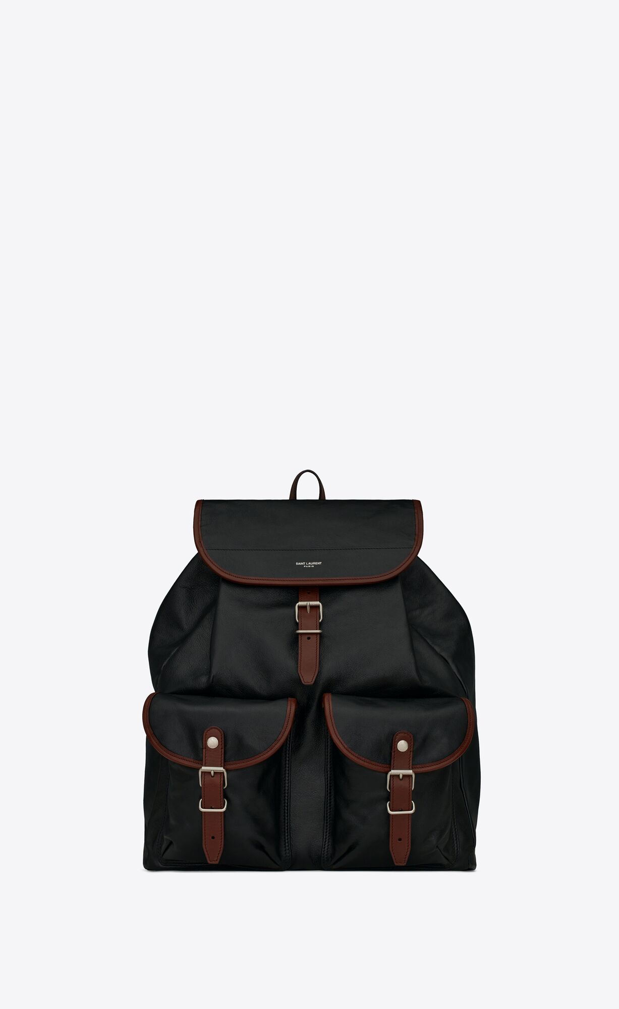 Saint Laurent Venice Backpack In Smooth Leather – Black – 66996818U3E1027