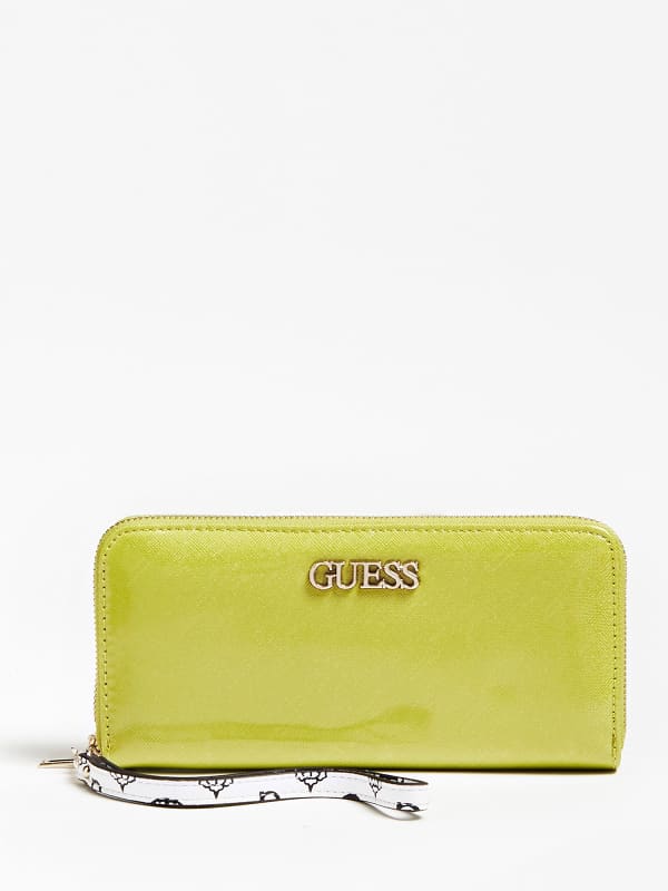 Guess South Bay Saffiano Wallet Green (SWPS7752460)