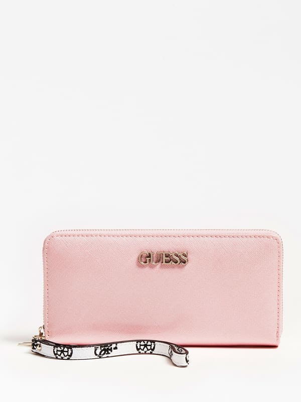 Guess South Bay Saffiano Wallet Pink (SWPS7752460)